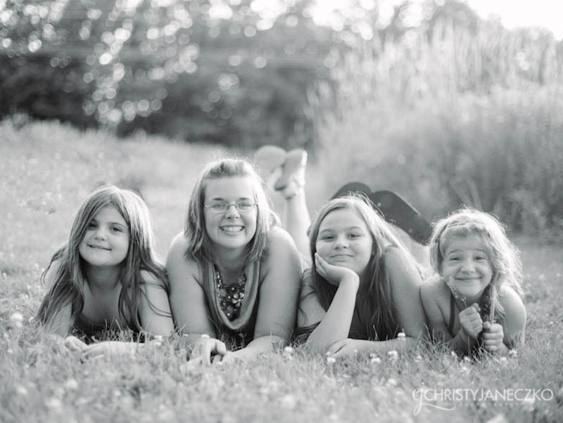 aunt and nieces session ladysmith wi