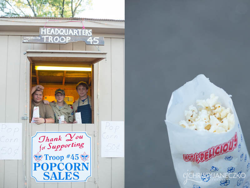 ladysmith troop 45 boyscout popcorn stand