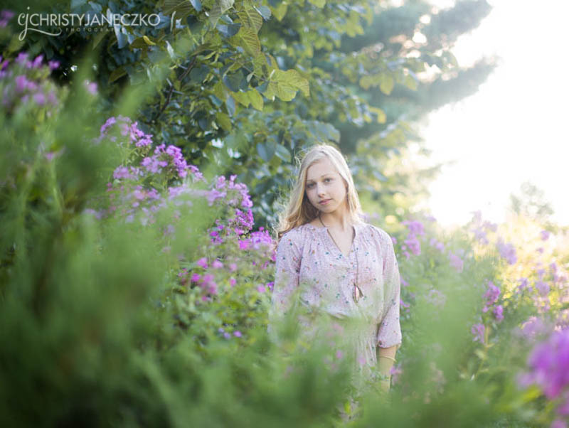 ethereal senior pictures bloomer wi