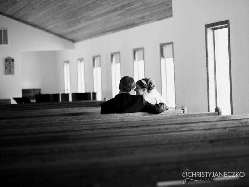 trinity lutheran church lake nebagamon bride and groom