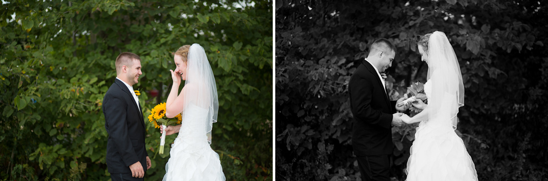 bride and groom baldwin wi wedding photographer