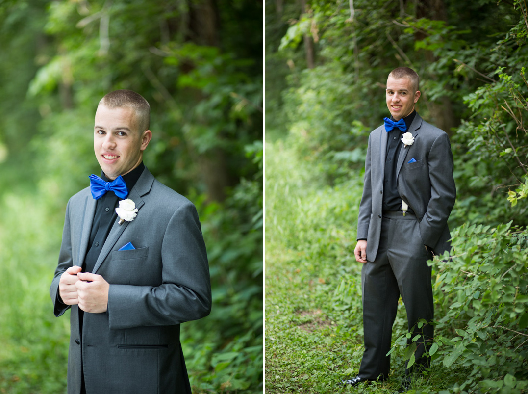 groom portraits outdoors menomonie wi wedding