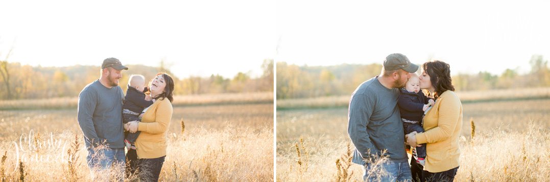 october baby session fall family elk mound wi