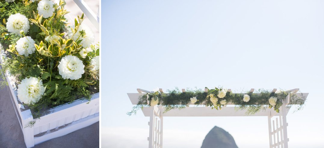 decorating your ceremony with fresh flowers