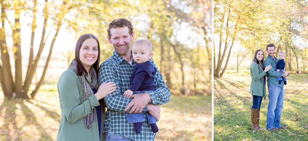 fall family photographer bloomer wi