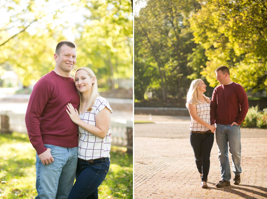 eau claire rugby engagement session