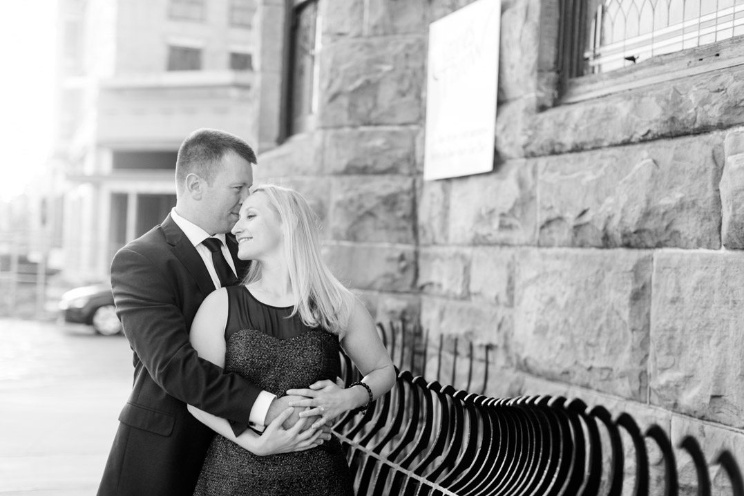 date night engagement session