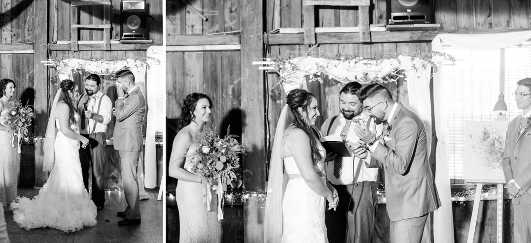 schultz country barn wedding eleva