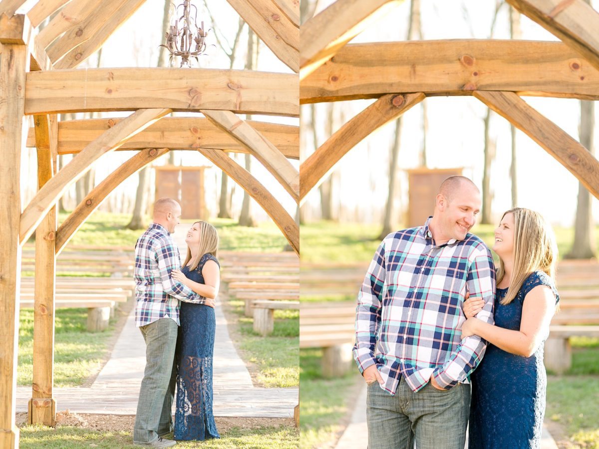 dixons apple orchard engagement session