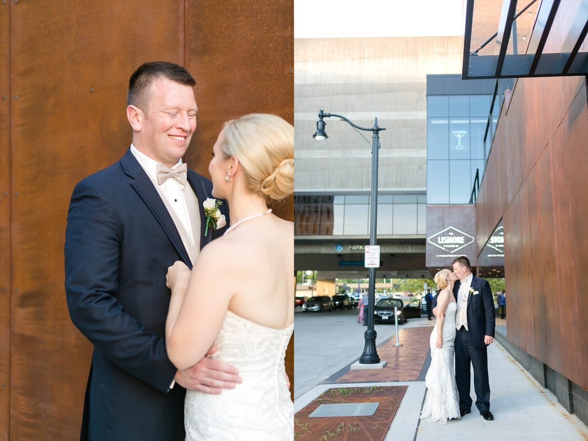 elegant wedding at the lismore in eau claire