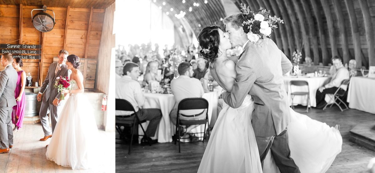 A gorgeous affair set at The Barn on Stoney Hill an elegant barn in Northern Wisconsin. Lovely details topped off the already sweet as pie way that Megan & Joe look at each other.