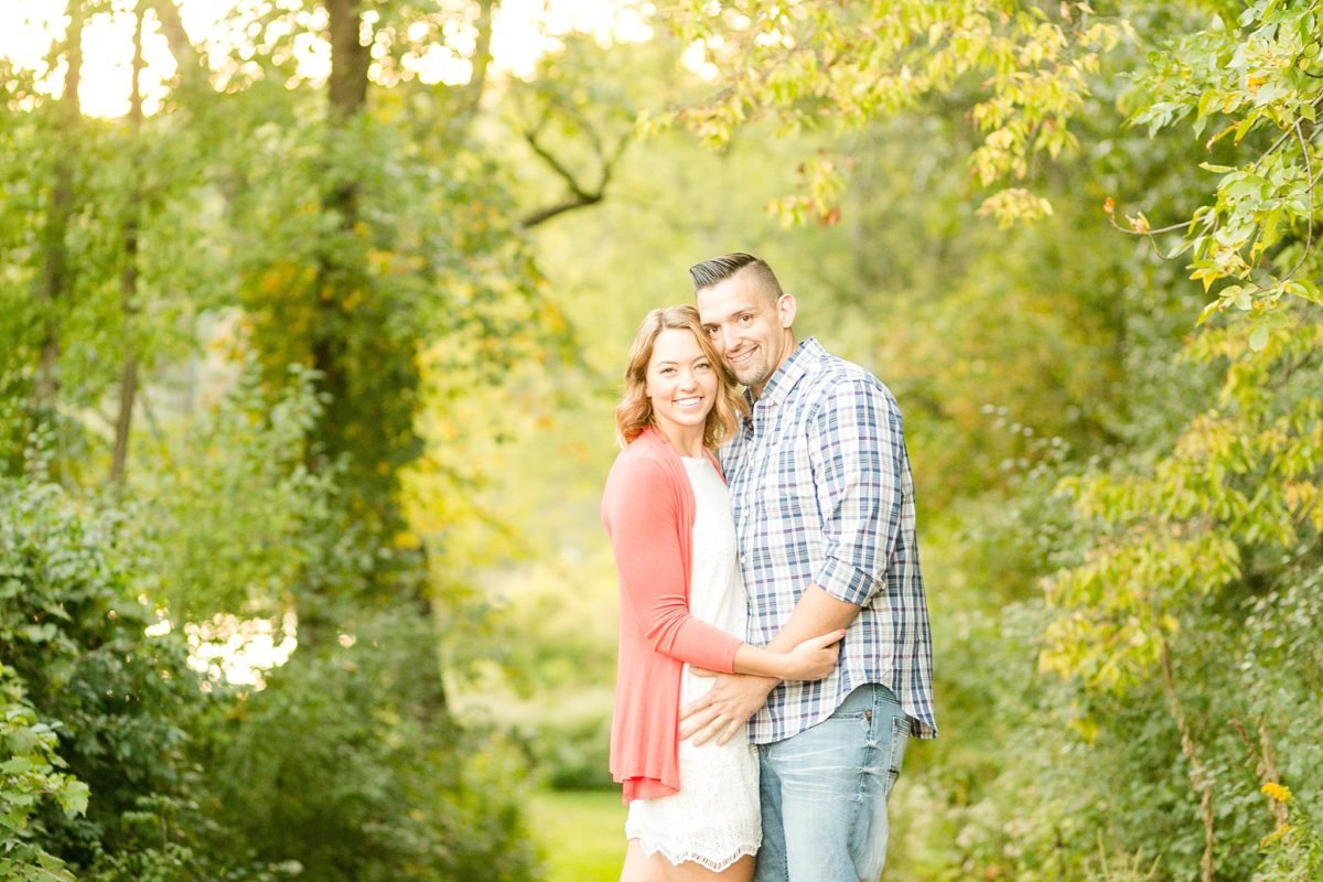 Genuine smiles and joy all around for Darian & Wes' gorgeous downtown Eau Claire engagement session.