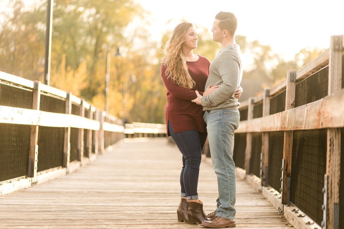 Alaina wrote her phone number in the back of Jacob's high school yearbook and that was that for these high school sweethearts engagement session.