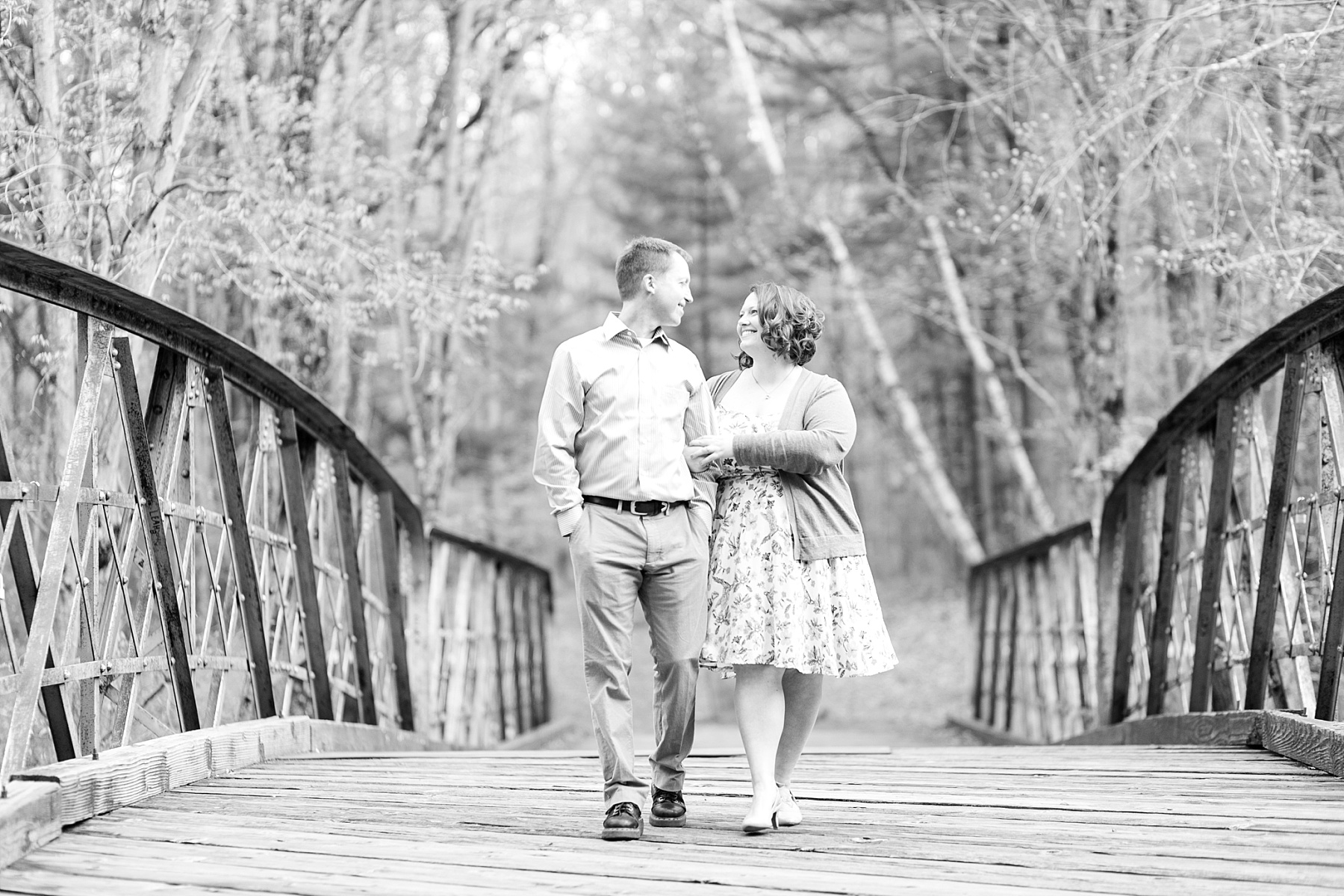 Helissa & Tim's engagement photos are filled with all things spring and my favorite park tucked in Chippewa Falls.