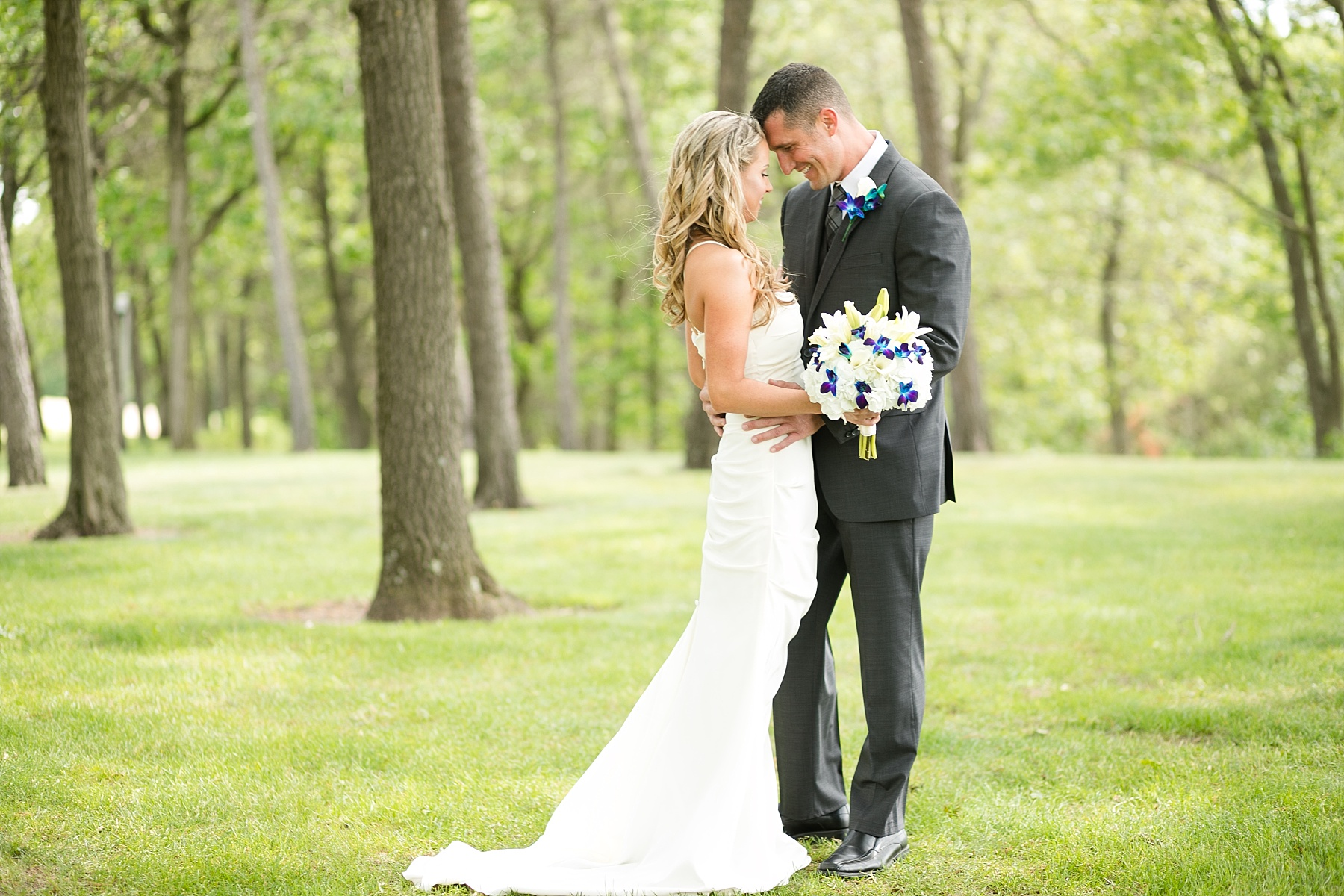 They met in the break room at work, and it was love at first sight for Brittany & Jim.  