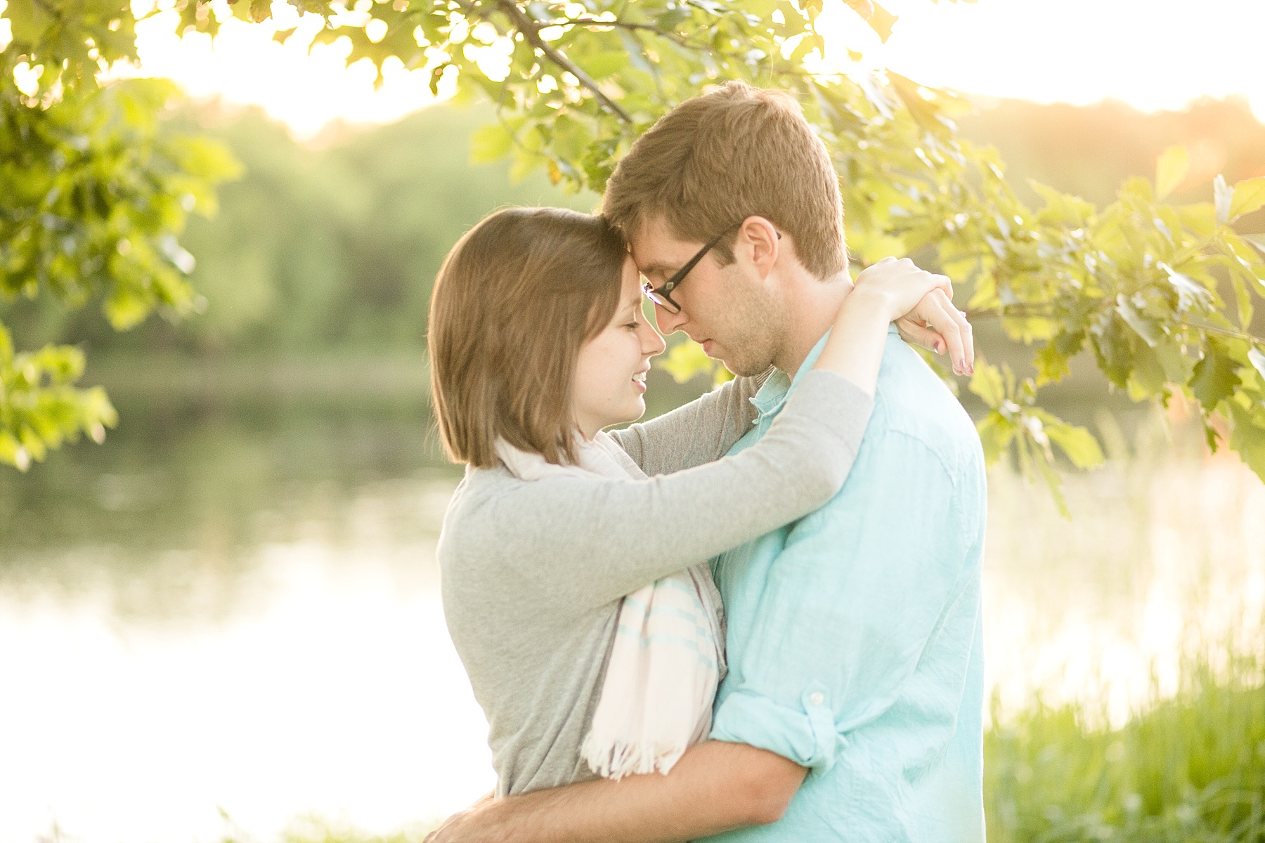 Bailey proposed to Jenna under the stars just steps away from where they first met at UW-Eau Claire at Putnam Park.