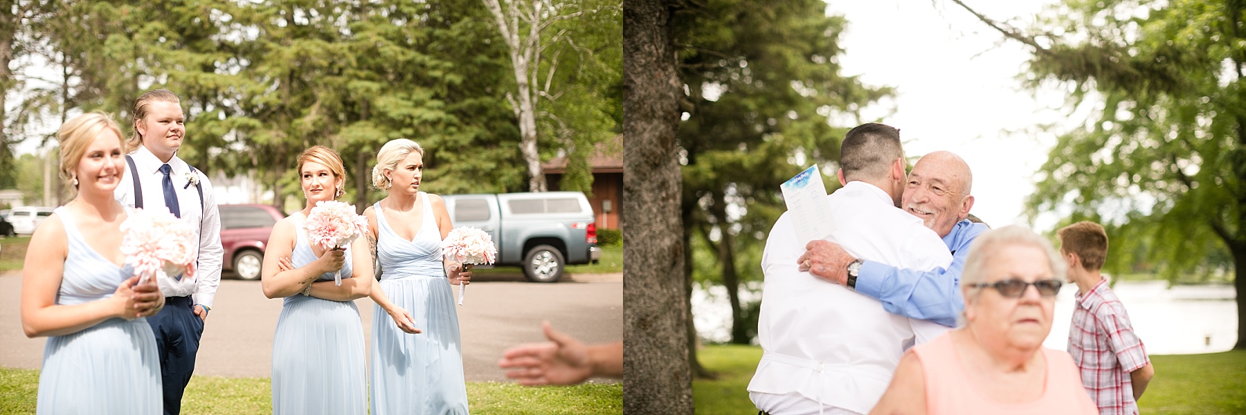 Boxing brought Darian & Wes together, but it was a simple and lovely walk down the aisle that sealed the deal for their wedding in Bloomer, WI.