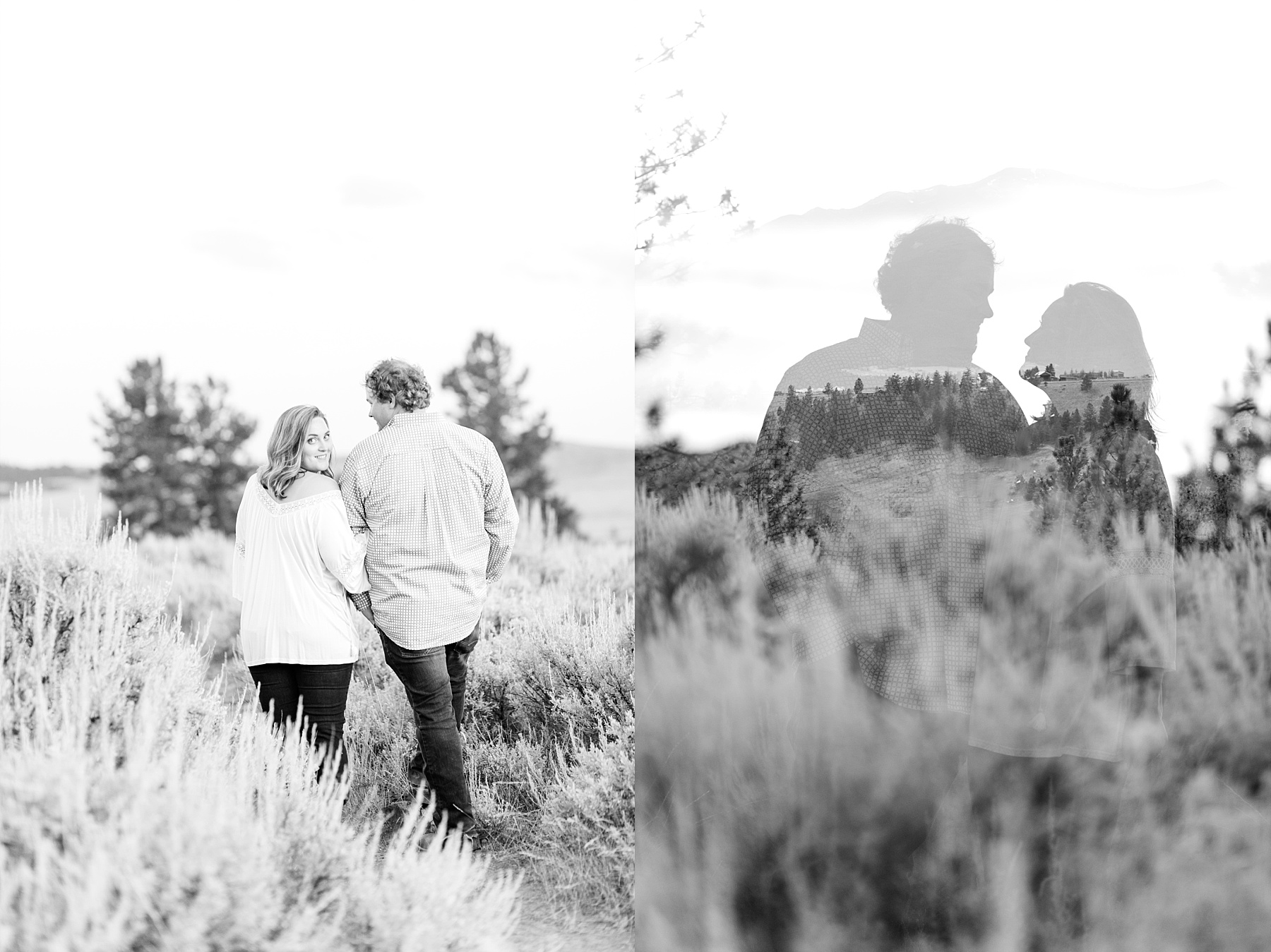 Set in the mountains, Maggie & Justin's Missoula, Montana engagement photos were made of dreams.