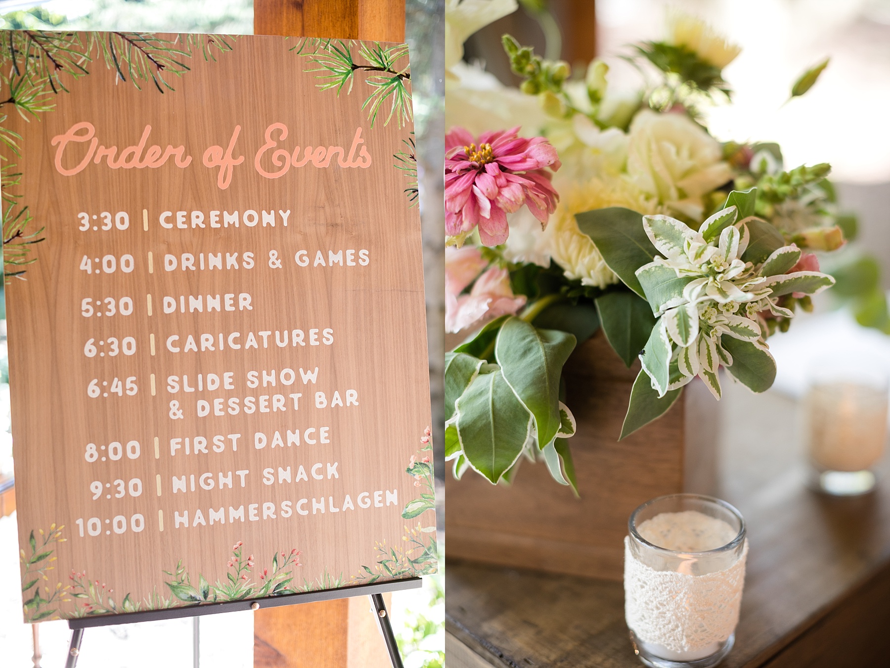 Filled with vintage woodsy vibes and lots of dearly handmade details, Aubre & Kevin were surrounded by love and sunshine for their romantic wedding White's Wildwood Retreat.