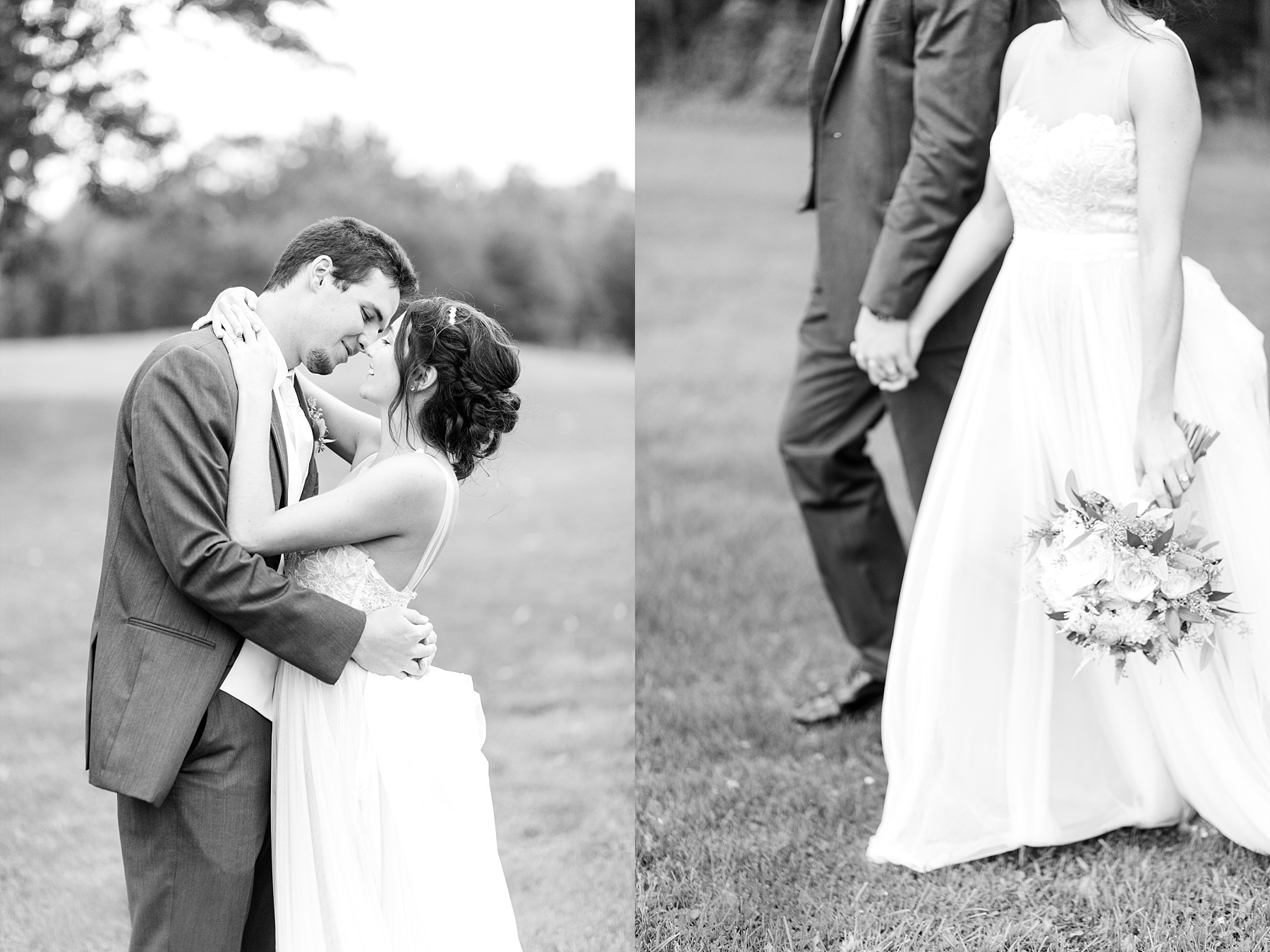 The day long drizzle didn't stop Sloane and Josh from having the most romantic rainy Barn on Stoney Hill wedding.
