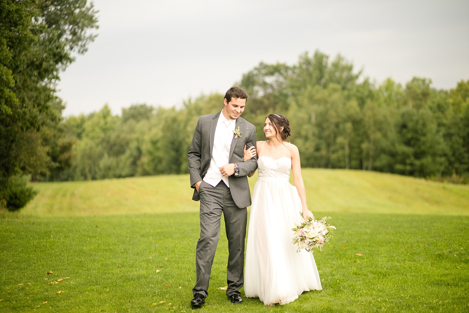 The day long drizzle didn't stop Sloane and Josh from having the most romantic rainy Barn on Stoney Hill wedding.