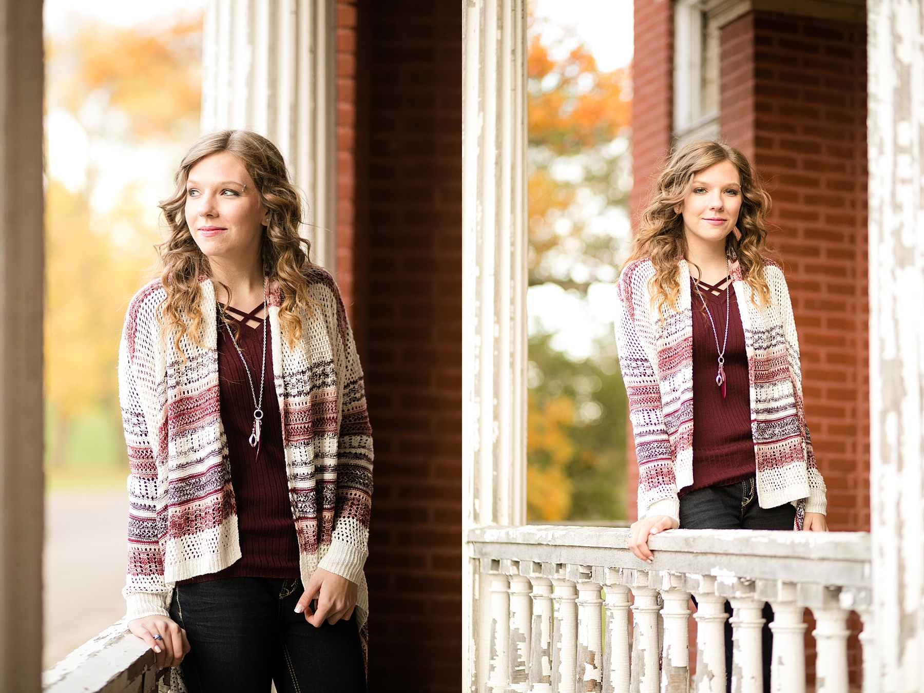 Haley's Eau Claire senior photos were the perfect mix of summer bleeding over into fall.
