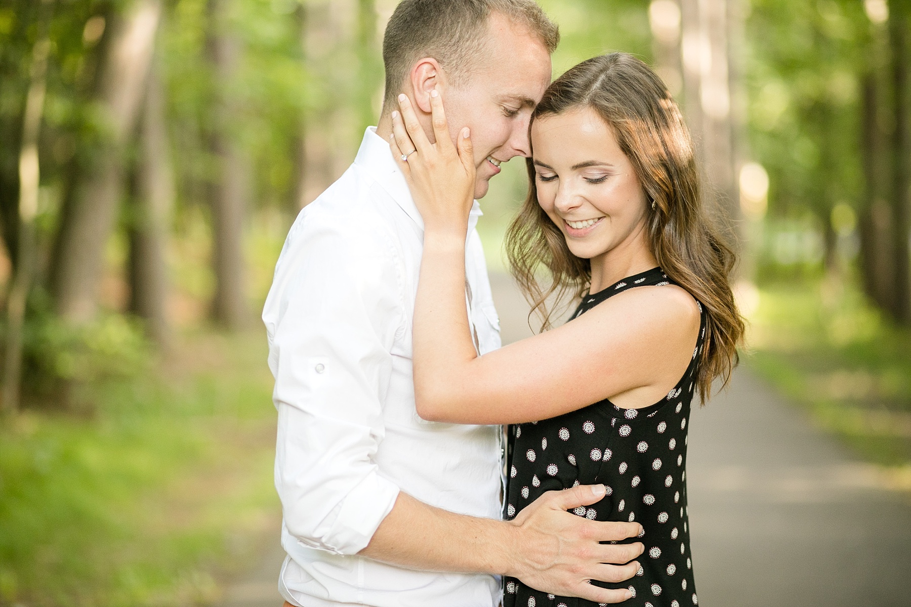An adventurous Brunet Island State Park engagement session tucked in the northwoods of Wisconsin.