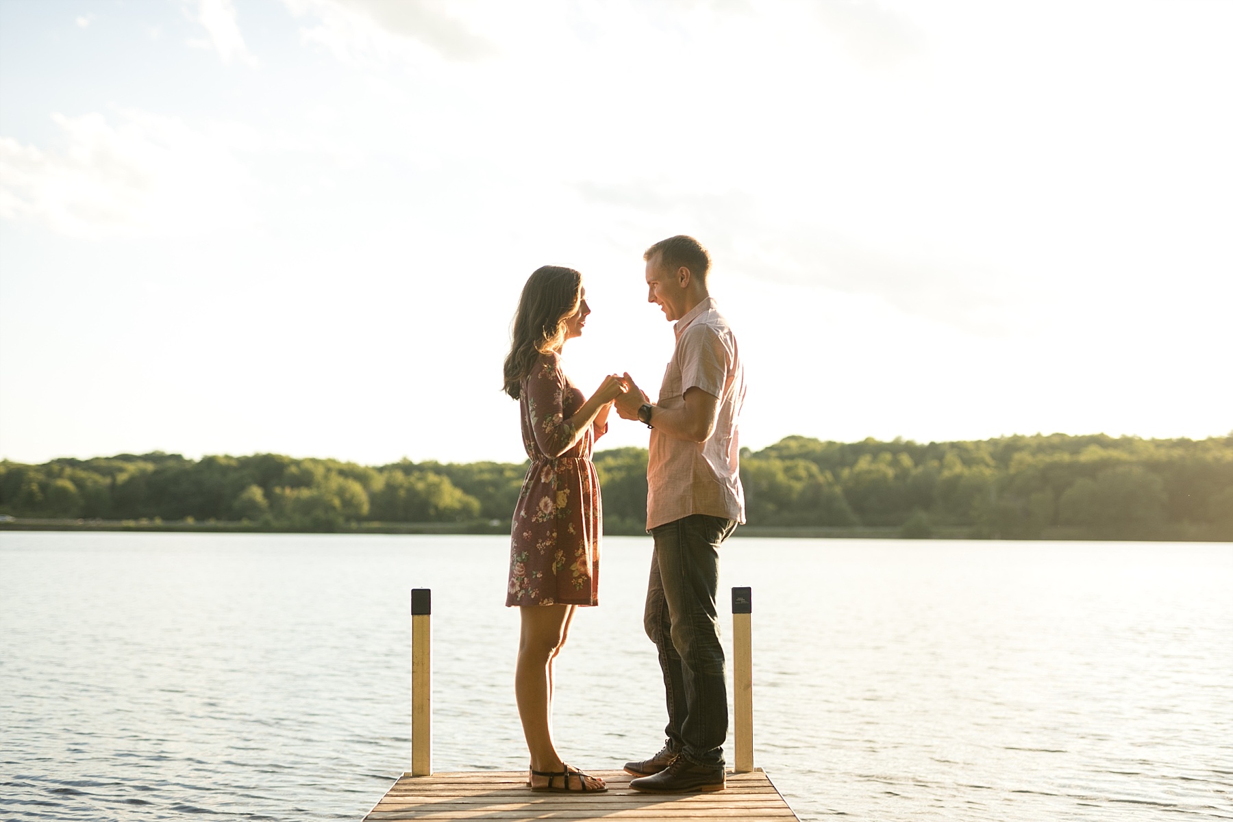 An adventurous Brunet Island State Park engagement session tucked in the northwoods of Wisconsin.