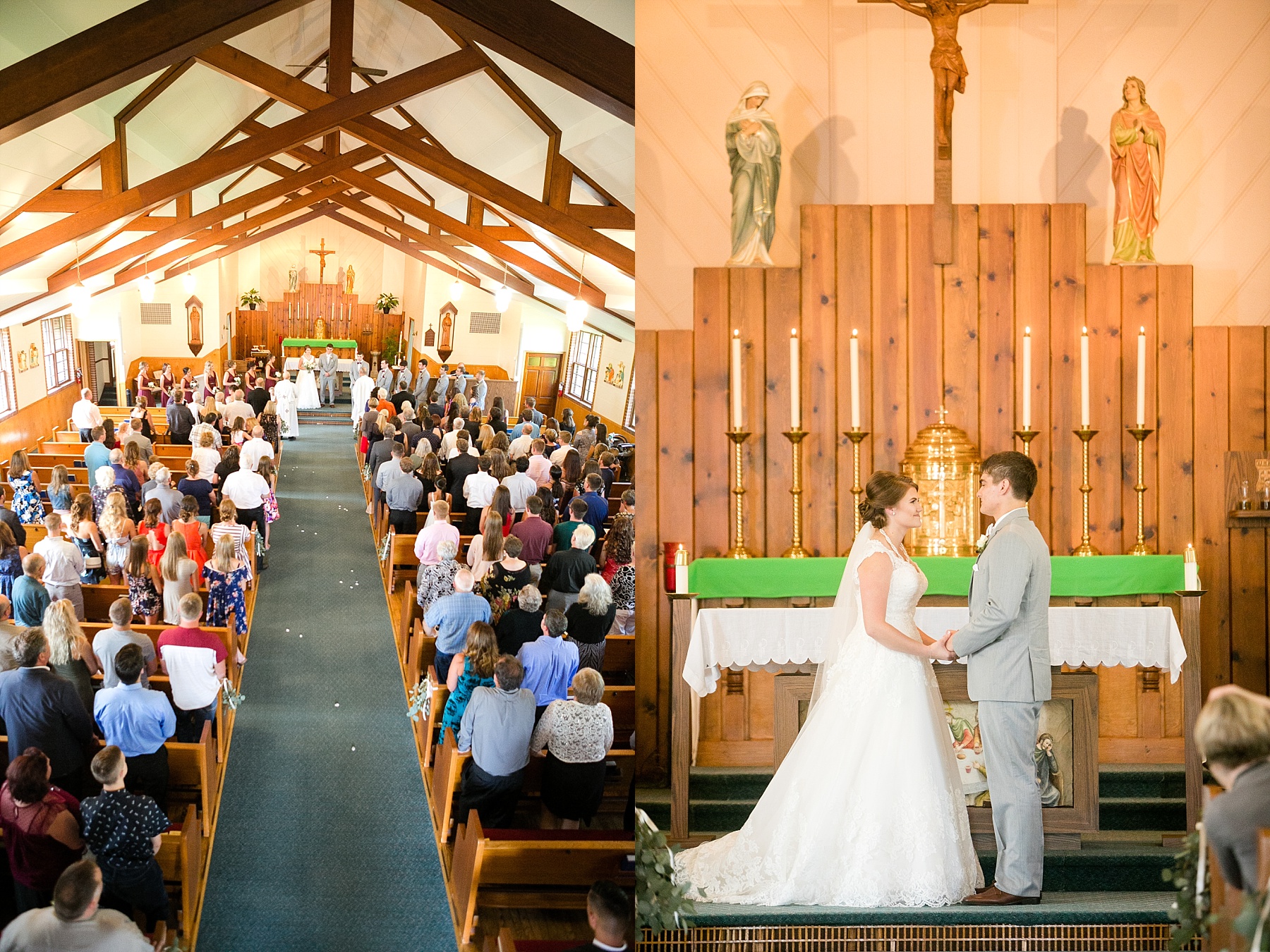 Married at the church between their hometowns at St. Anthony de Padua, and they danced the night away at their Paradise Shores 4 wedding.