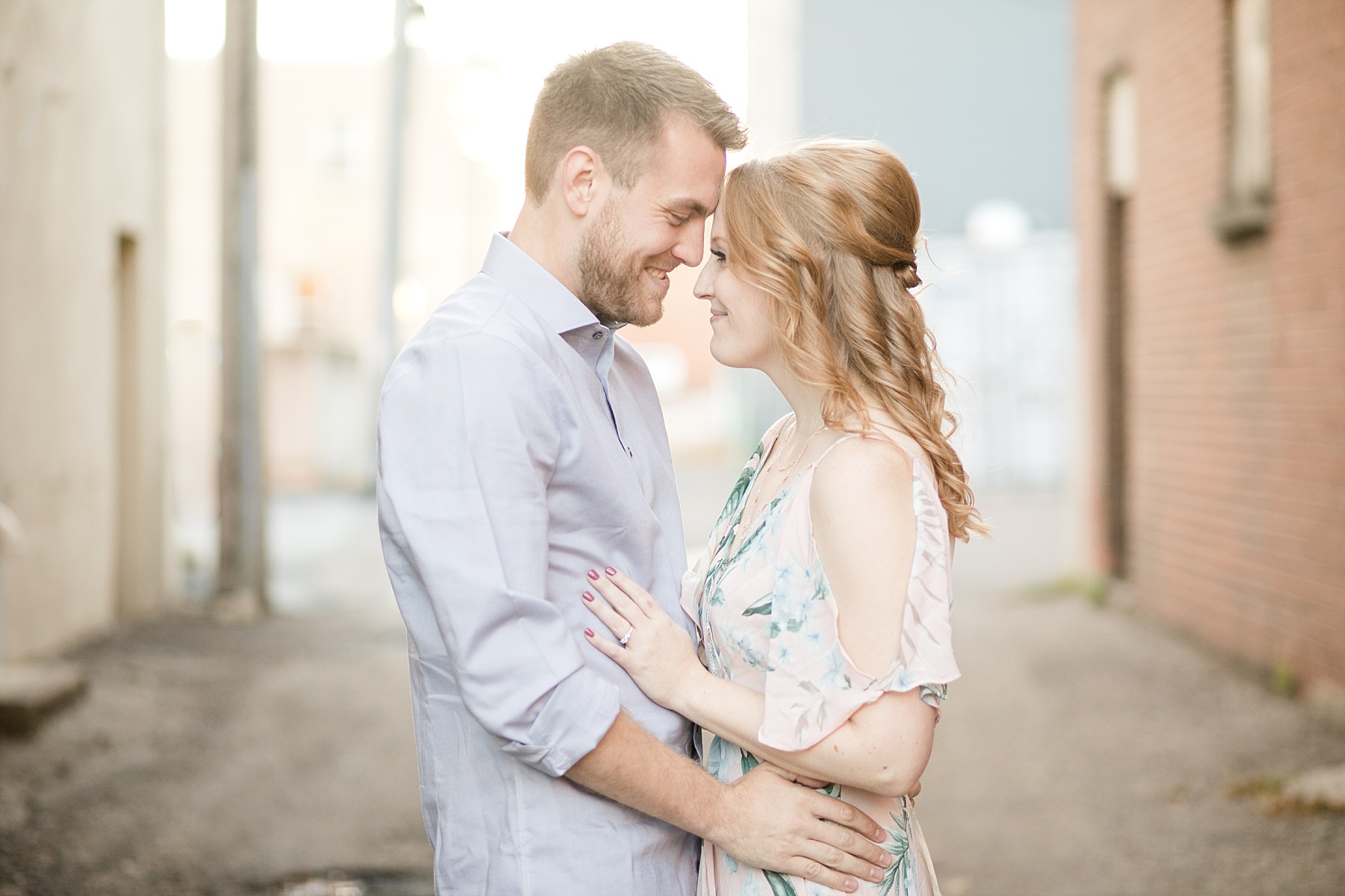 Kirstie & Erik explored the place they got engaged for their Chippewa Falls engagement photos.