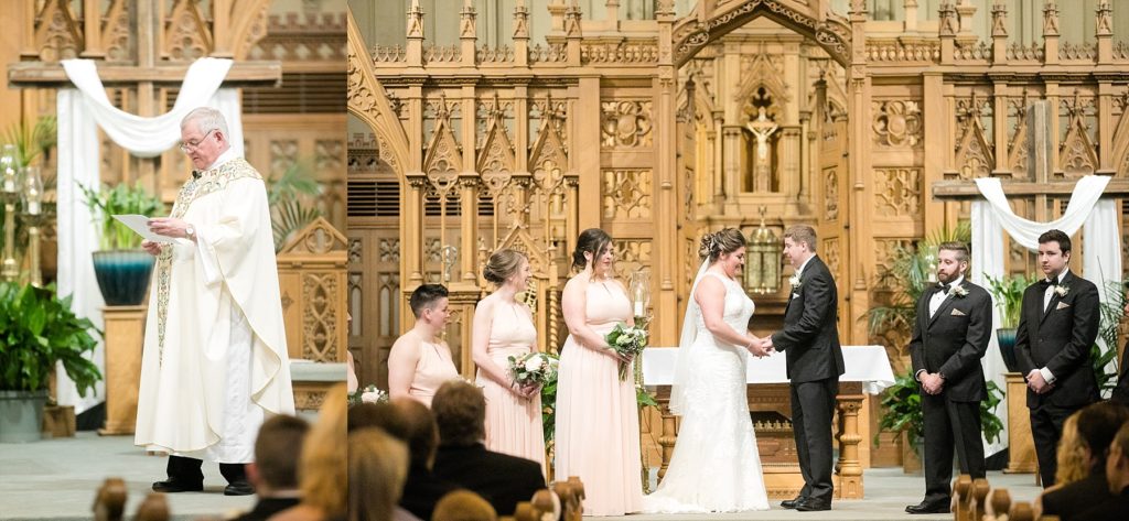 Cathedral of Saint Raphael Wedding in Dubuque Christy