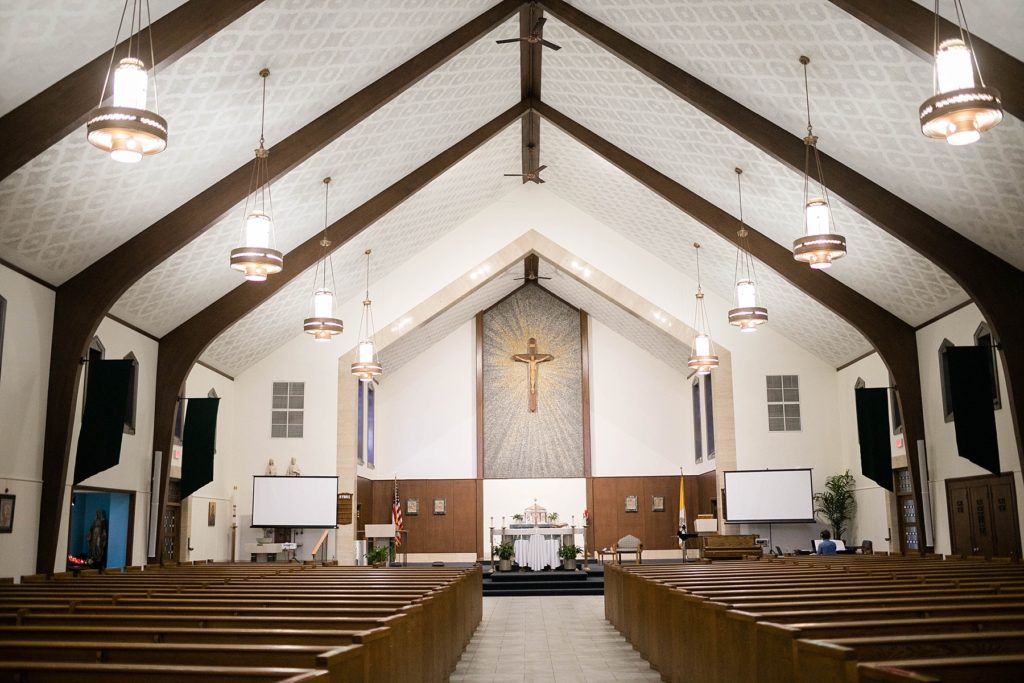 sanctuary at Immaculate Conception Church in Eau Claire